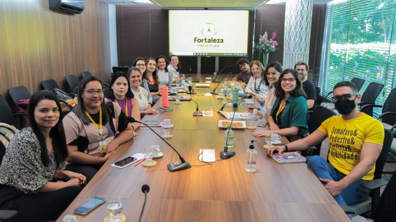 Prefeitura de Fortaleza e Rede Urban95 se reúnem para realizar acompanhamento de projetos para a Primeira Infância