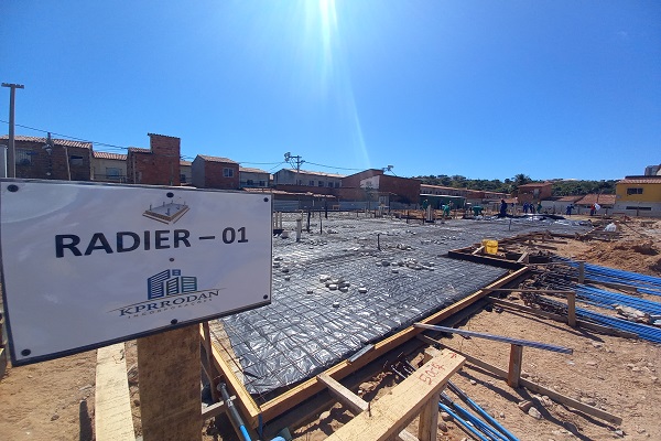 Obras do residencial Lagoa do Papicu ganham ritmo, após as chuvas do início do ano