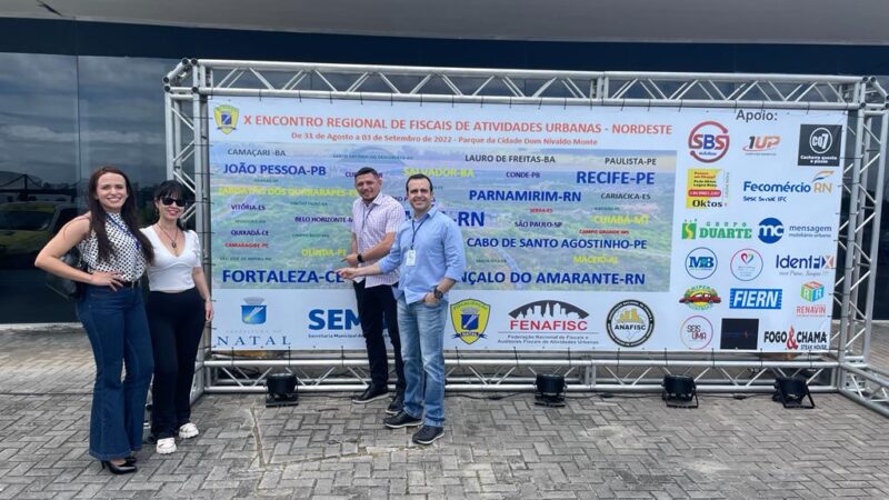 Agefis participa do X Encontro Regional de Fiscais de Atividades Urbanas do Nordeste