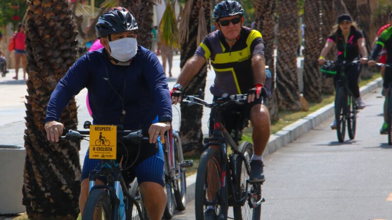 Ciclofaixa de Lazer celebra o Dia Nacional do Trânsito com programação diversificada
