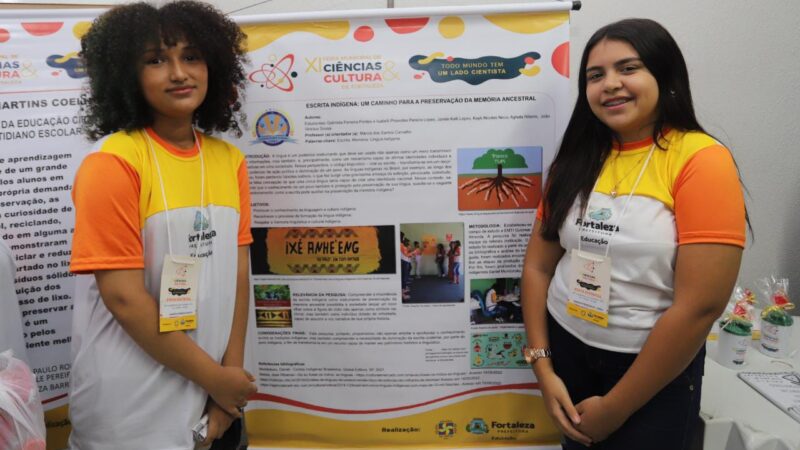 Exposições na Academia Darcy Ribeiro encerram etapa distrital da XI Feira de Ciências e Cultura de Fortaleza
