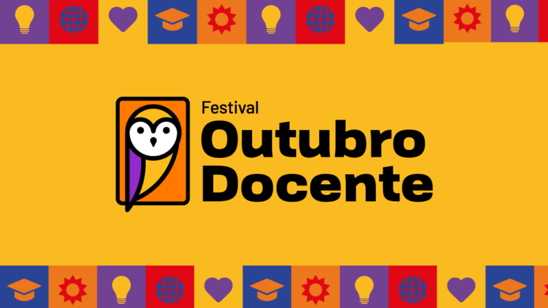 Educação para a transformação e competências socioemocionais estão entre os temas de destaque no terceiro dia do Festival Outubro Docente