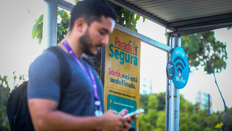 Pesquisa aponta maior sensação de segurança e conforto nos pontos de ônibus do Parada Segura
