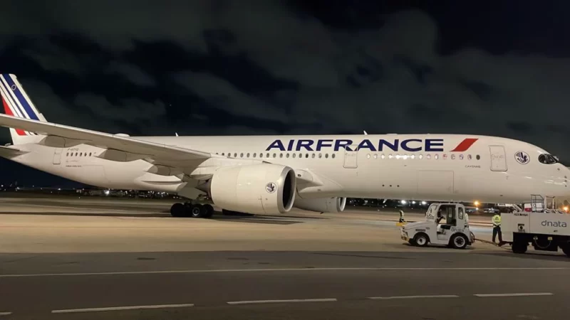 Avião da Air France desvia rota e faz pouso de emergência em Fortaleza