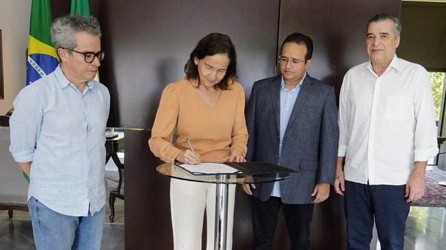 Izolda confirma liberação de terreno para Centro Cultural Chico Anysio em Maranguape