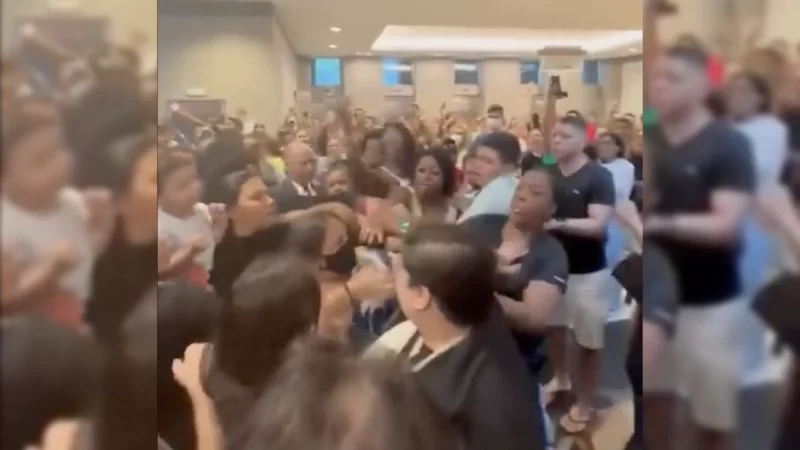Inauguração de loja da Shein tem filas, confusão e brigas em São Paulo; veja vídeo