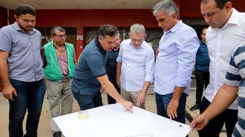 Prefeito José Sarto vistoria obras de urbanização no Curió