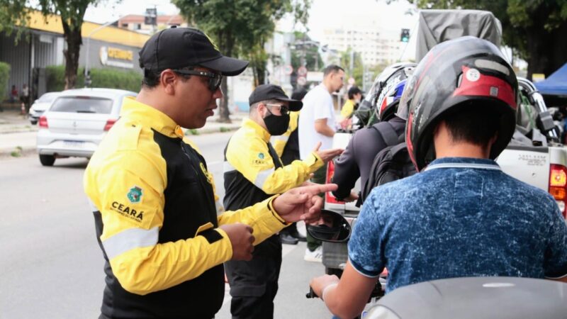 Detran-CE intensifica ações educativas em vários pontos da Capital e do Interior durante o Carnaval 2023