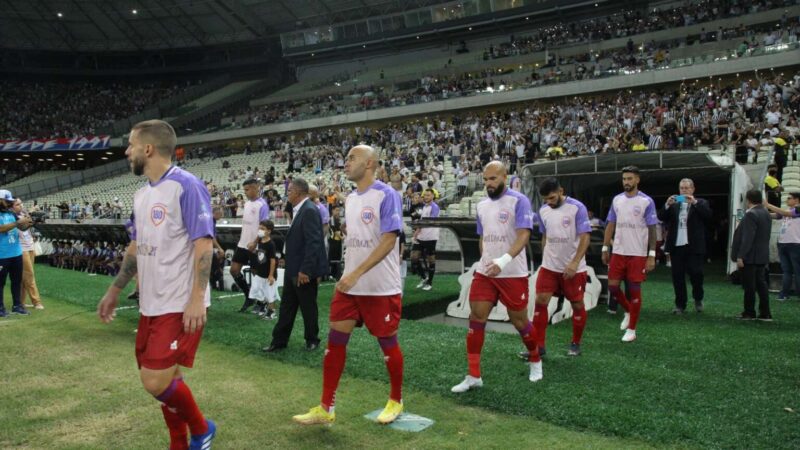 No Clássico-Rei, Governo do Ceará apresenta campanha e lança Comitê de Enfrentamento à Violência contra a Mulher e Combate ao Feminicídio