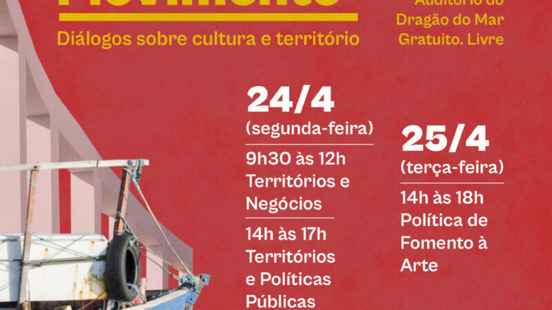 Dragão do Mar realiza encontros abertos para dialogar sobre cultura e território a partir desta segunda (24)