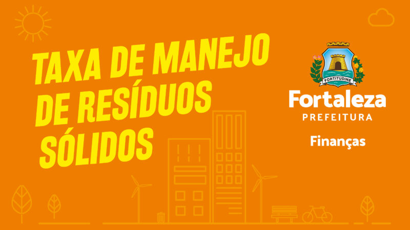 Pagamento da Taxa de Manejo de Resíduos Sólidos em cota única com 10% de desconto vence nesta sexta-feira (28/04)