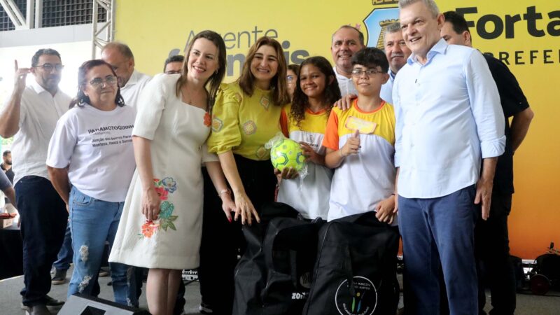 Prefeito Sarto inaugura novo prédio da Escola Municipal Cláudio Martins, no bairro Parangaba