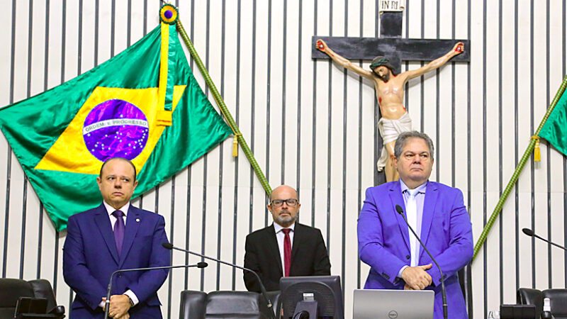 Alece presta minuto de silêncio para ex-vereador de São Gonçalo do Amarante