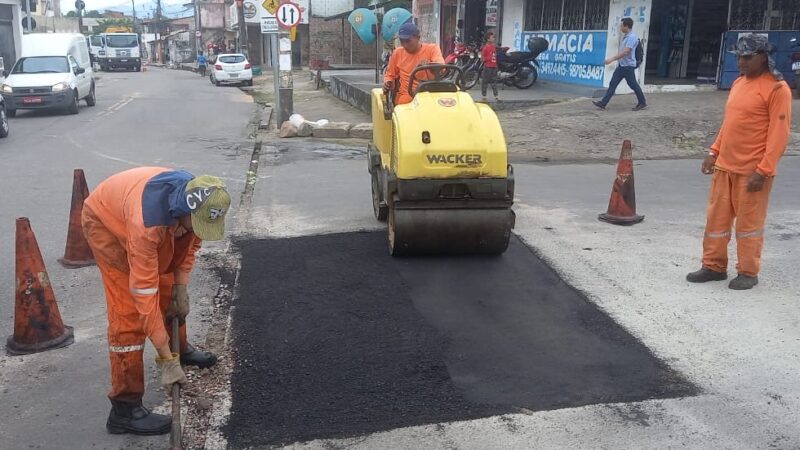 Prefeitura de Fortaleza realiza mutirão de serviços no calçadão do Vila do Mar neste sábado (03/06)