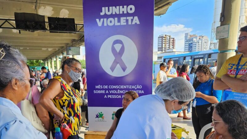 Conscientização sobre a violência contra a pessoa idosa acontece em junho