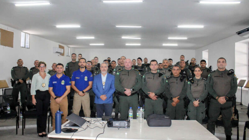 Pefoce inicia treinamentos sobre isolamento e preservação de locais de crime para agentes da segurança pública