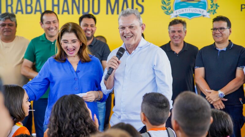 Com mais de mil estudantes beneficiados, requalificação da EM Taís Maria Bezerra Nogueira é a 21ª entregue à população