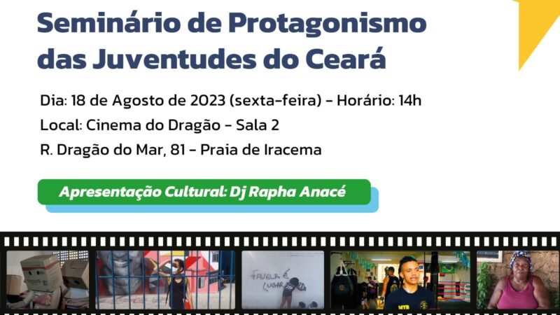Centro Dragão do Mar recebe seminário gratuito sobre protagonismo das juventudes do Ceará