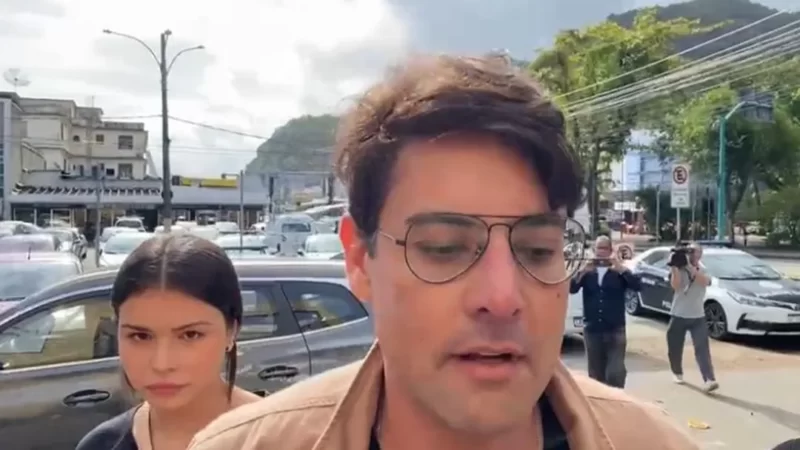 Bruno de Luca presta depoimento no Rio sobre atropelamento de Kayky Brito: ‘Estou me recuperando’