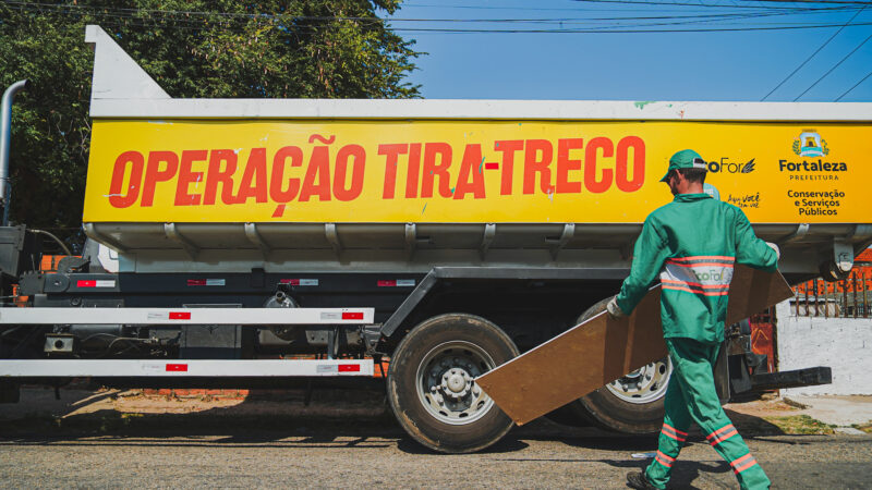 Caminhão Tira-Treco circula por 30 vias de Fortaleza sexta e sábado (27 e 28/10); confira