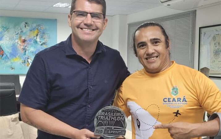 Atleta apoiado pela Sesporte conquista 3º lugar no Campeonato Brasileiro de Paratriathlon