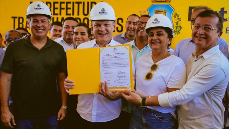 Sarto assina ordem de serviço para obras de drenagem na Avenida Heráclito Graça