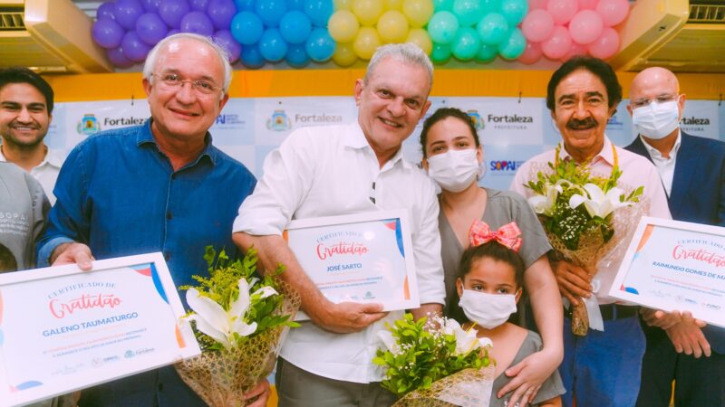 Projeto Renascer: Prefeitura de Fortaleza assina termo de parceria com o Hospital Infantil Sopai