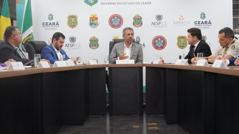 Governo do Ceará realiza avaliação de programas e ações voltadas à segurança pública