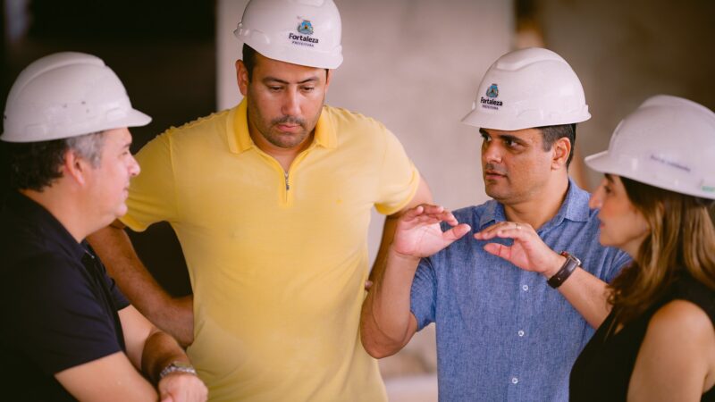 Prefeito em exercício Gardel Rolim visita obras da Educação