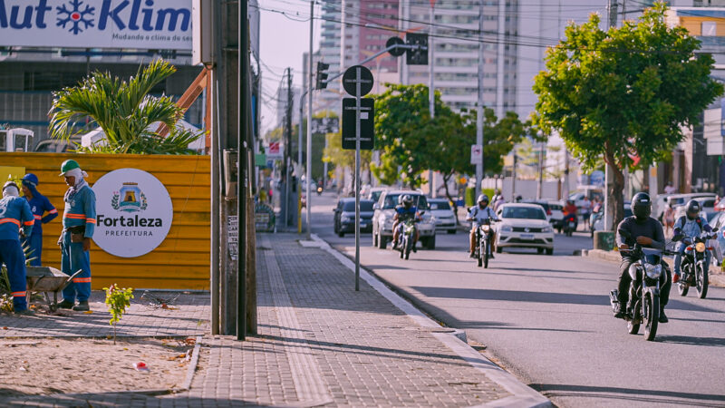 Prefeitura de Fortaleza avança com obras de drenagem da Avenida Heráclito Graça