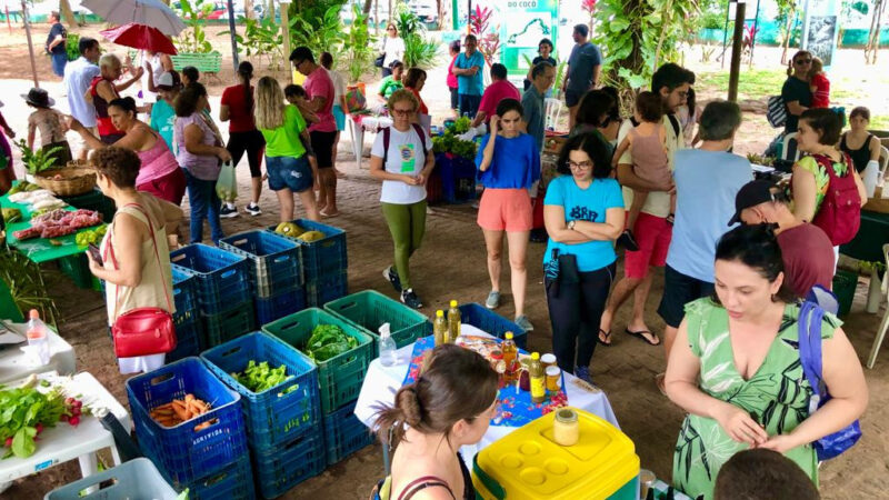 Feira Agroecológica no Parque promove produtos orgânicos e Educação Ambiental  