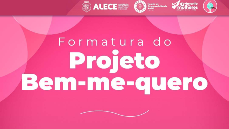 Projeto Bem-me-quero realiza formatura egressas do sistema penitenciário nesta quinta