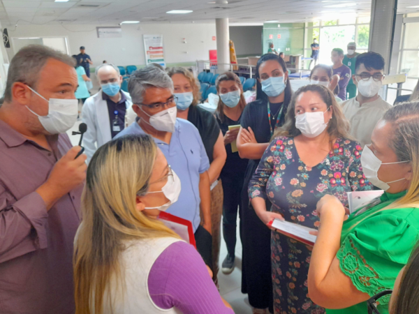 Unidade da Rede Sesa, HRN implanta projeto-piloto nacional de metodologia que monitora síndrome gripal