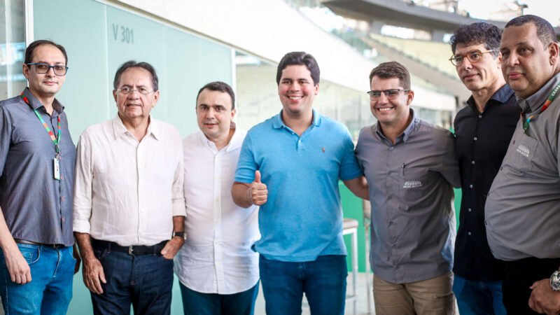 Sesporte recebe visita do ministro do Esporte na Arena Castelão
