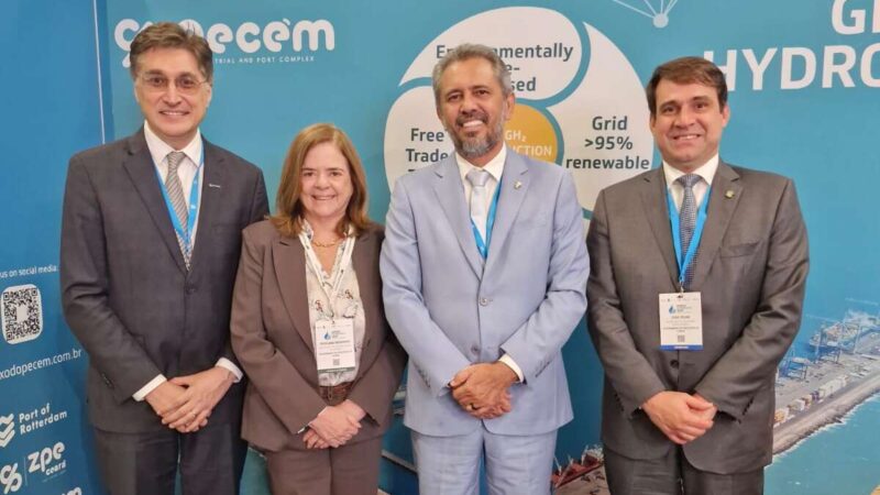 Governador Elmano de Freitas dá início a agenda na Holanda dando destaque ao desenvolvimento sustentável e hidrogênio verde