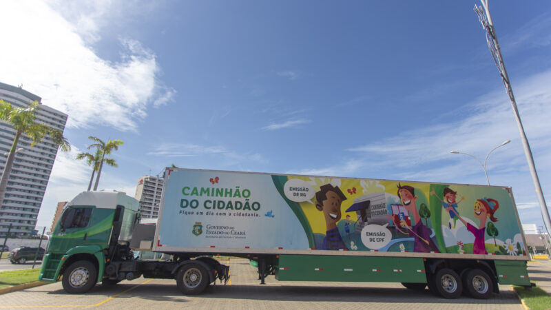 Caminhão do Cidadão inicia junho com atendimentos em sete municípios