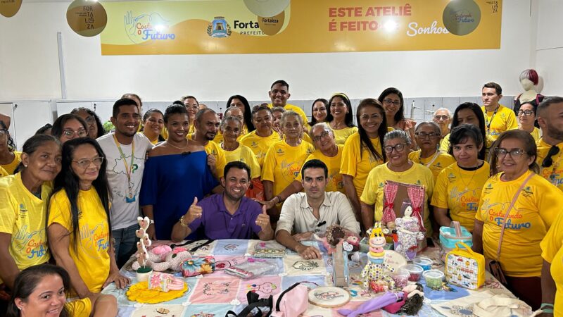 Prefeitura entrega o novo ateliê colaborativo do Projeto Costurando o Futuro no CCDH do Conjunto Palmeiras