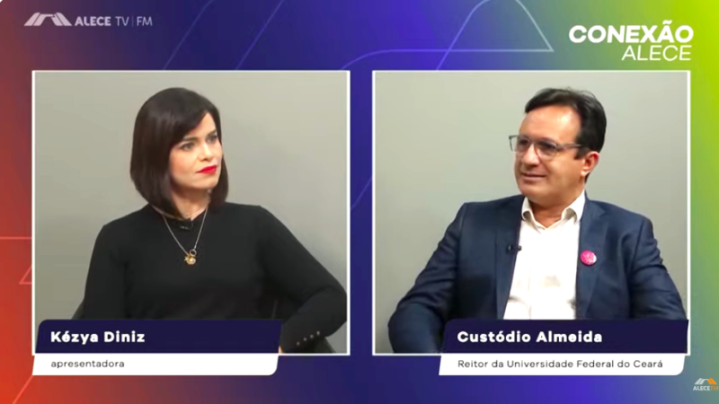 Conexão Alece destaca novas iniciativas da Universidade Federal do Ceará