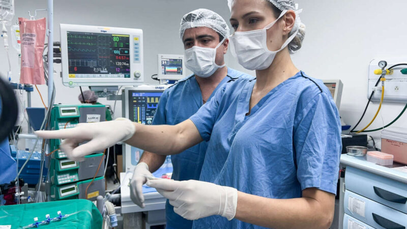 Anestesiologistas promovem a segurança dos procedimentos e a recuperação de pacientes no HGF