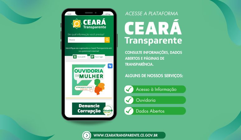 Ceará Transparente registra mais de 187 mil acessos no mês de setembro