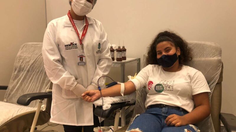 Hemoce abre novo posto de coleta no Shopping Parangaba