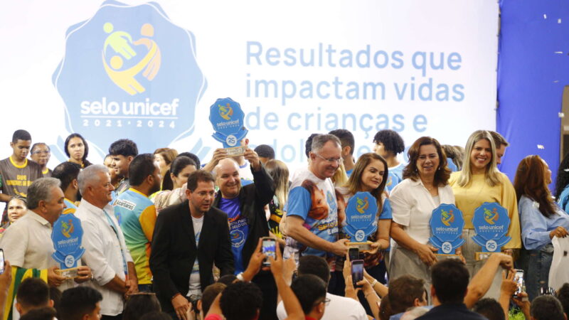 158 municípios cearenses recebem reconhecimento do Governo do Ceará e do Unicef por avanços em políticas voltadas a crianças e adolescentes