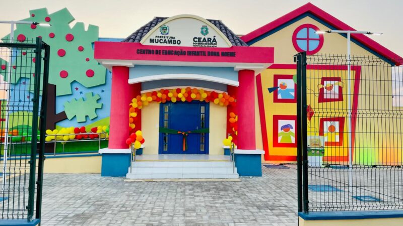 149° CEI do Ceará: Crianças de Mucambo agora contam espaço adequado para aprendizado e desenvolvimento