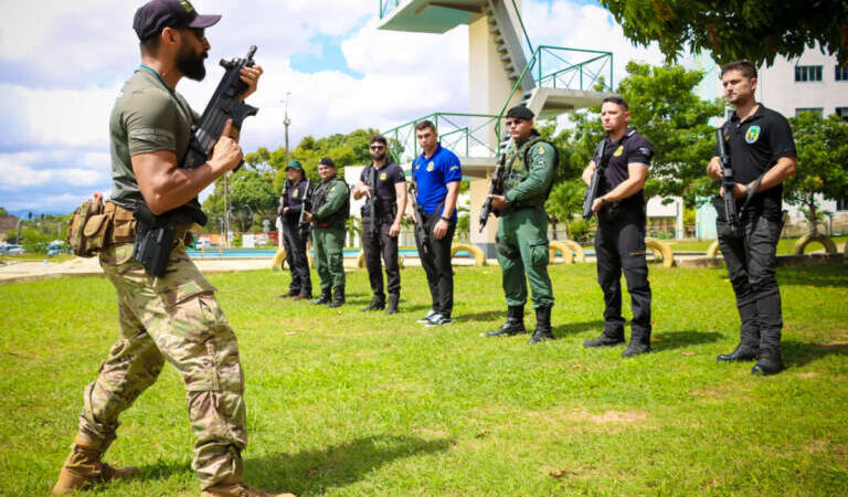 Aesp/CE inicia Curso de Sobrevivência Policial para agentes de segurança pública