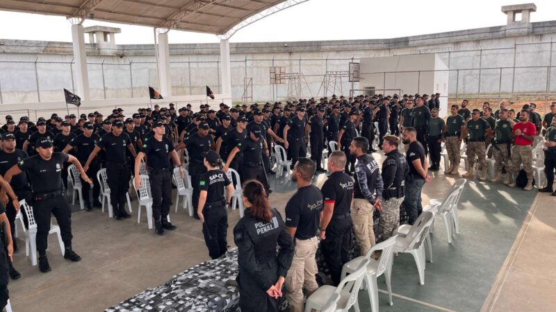 SAP encerra o curso de formação da primeira turma de novos policiais penais do Ceará