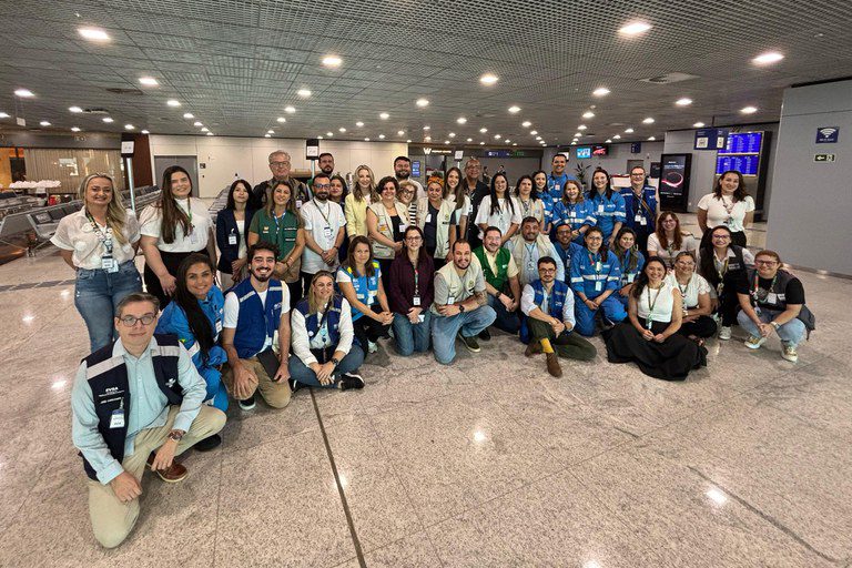 Operação garante recepção humanitária a 96 repatriados dos Estados Unidos