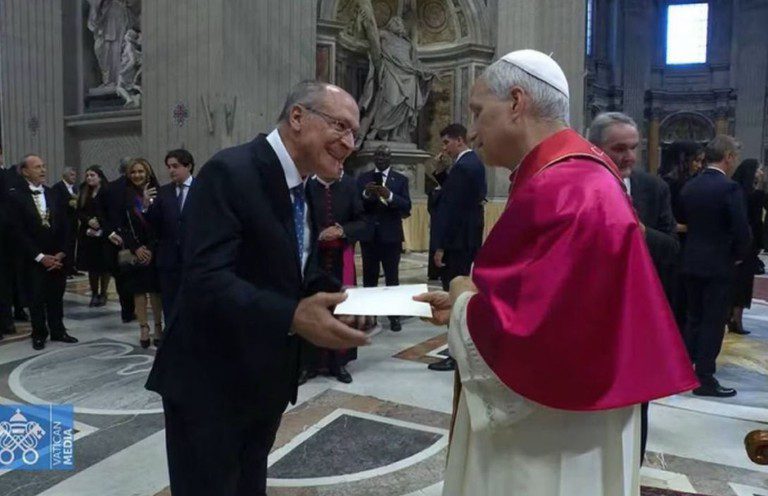 Alckmin: ‘Ao promover a paz, papa Leão XIV traz grande esperança para toda a humanidade’