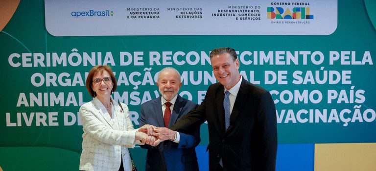 Lula celebra certificado de país livre de aftosa: ‘Temos mais mundo para ganhar’