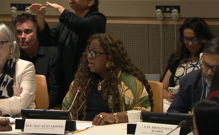 Na ONU, ministra defende uso ético da IA para incluir pessoas com deficiência