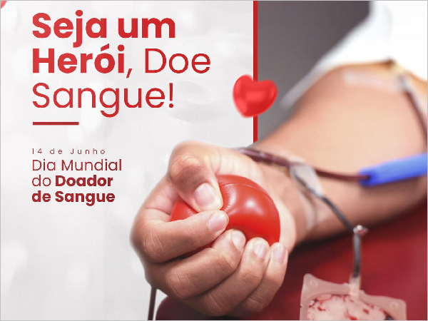 SEJA UM HERÓI, DOE SANGUE!